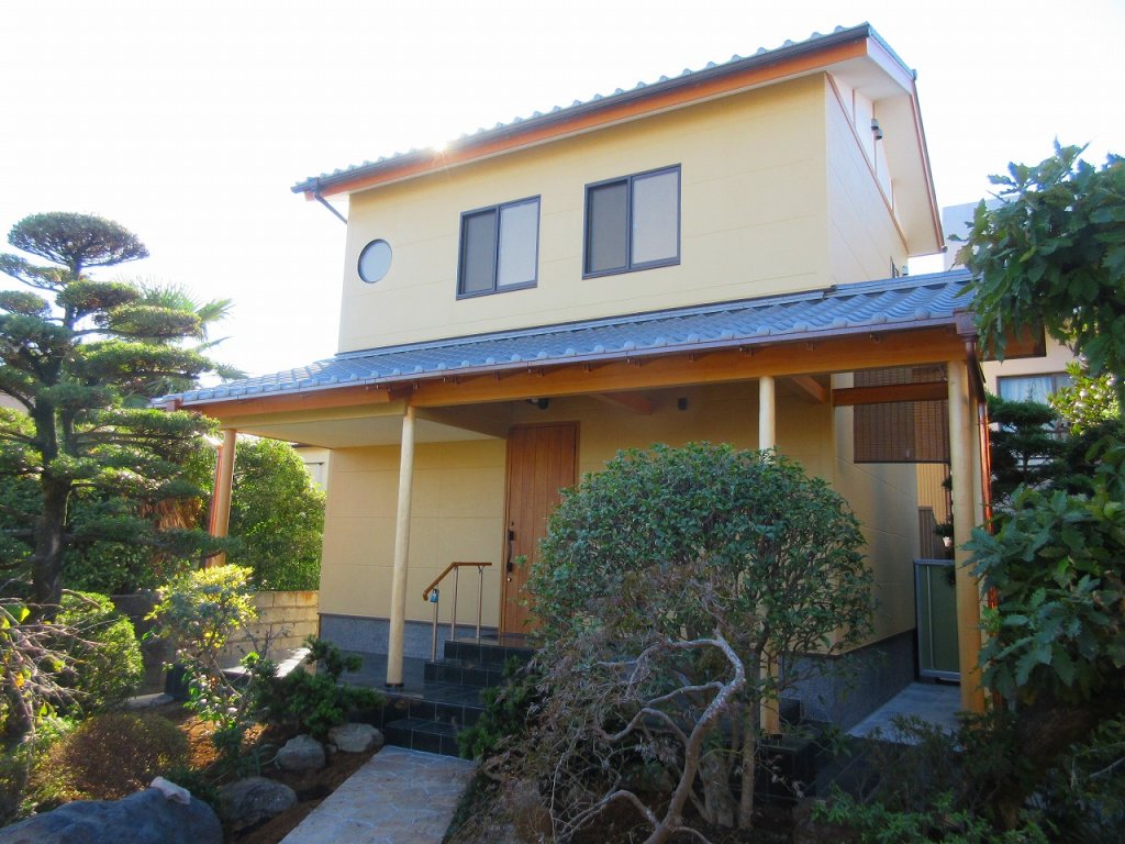 日本の美と品格を感じさせる上品なアトリエ【やねきハウスの新築注文住宅】：外観
